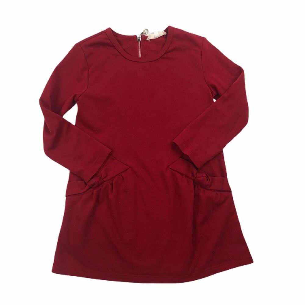 Truly Me Red Casual Kids Dress